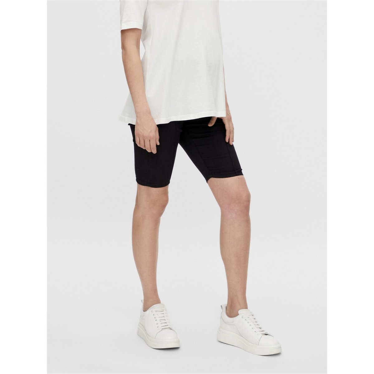 Cycliste black denim, MAMA LICIOUS