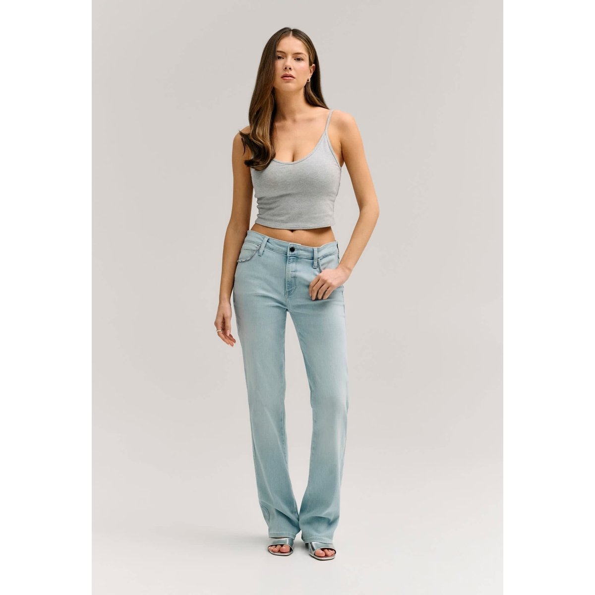 Jean Sexy Straight bleu clair, GUESS