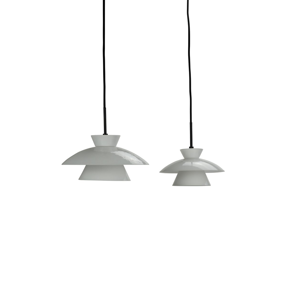 Suspension en Verre D28 VALBY blanc, DYBERG LARSEN