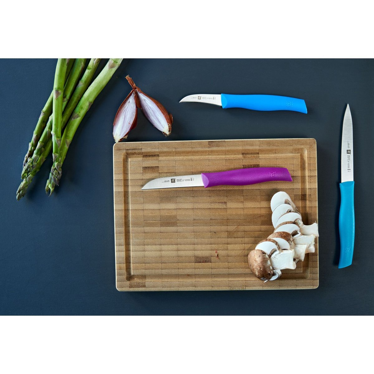 Set de 3 couteaux Twin Grip couleur unique, ZWILLING