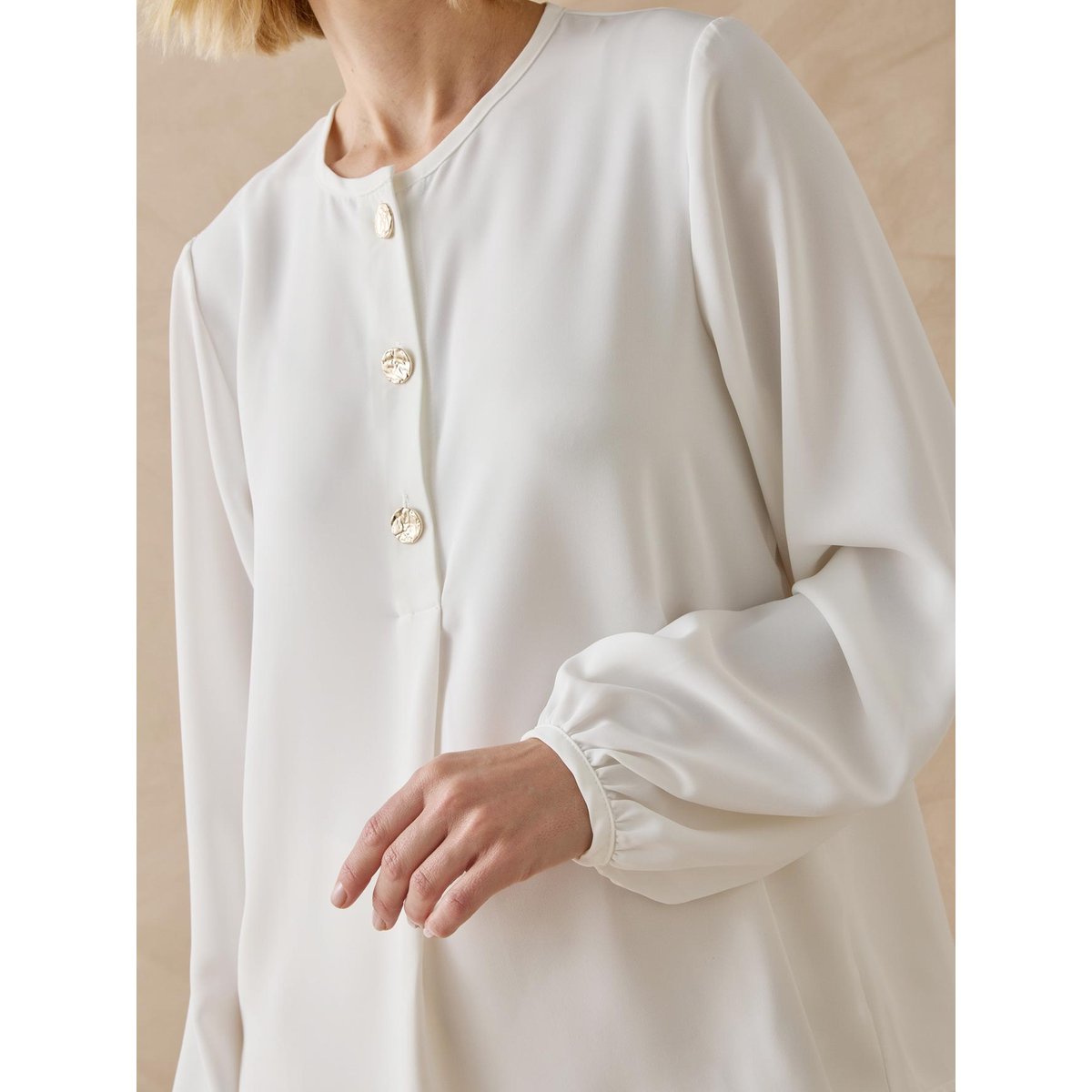 Blouse fluide ecru, DAXON