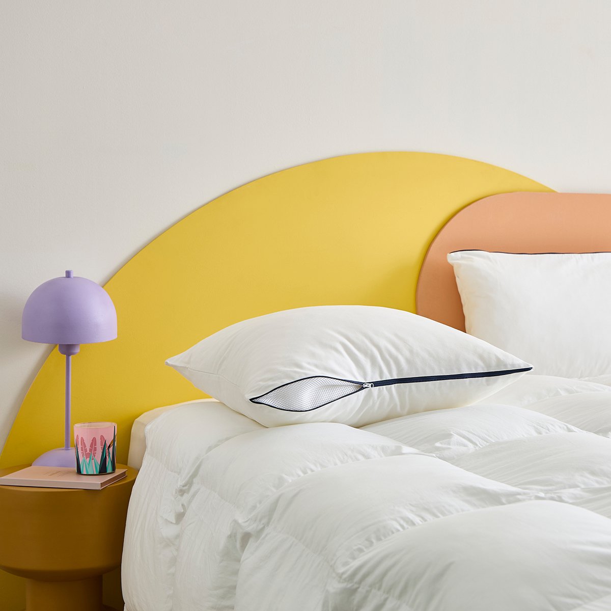 Oreiller flexiform - Medium blanc, DUNLOPILLO