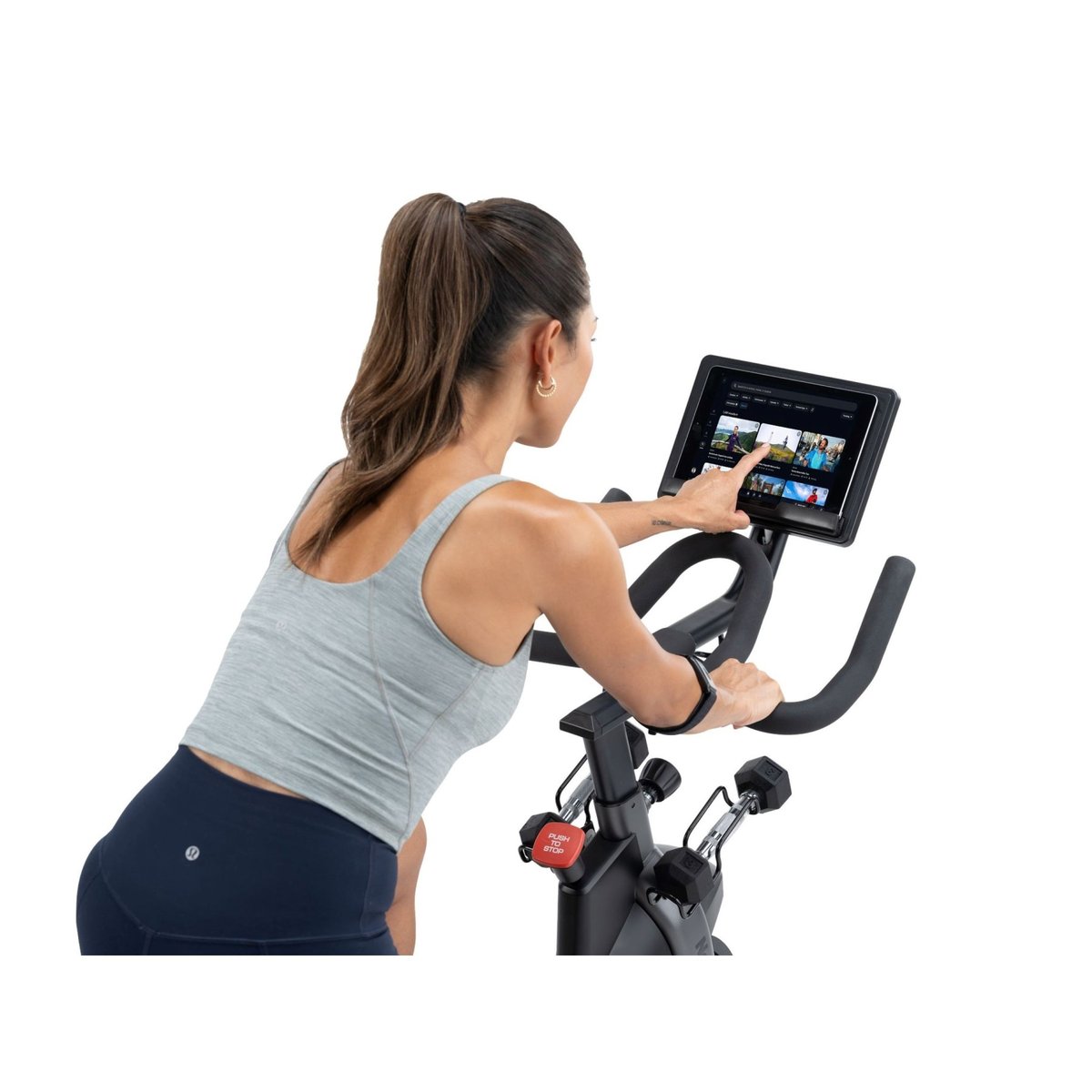 Vélo d'appartement T Series 9 / Haltères Inclus noir, NORDICTRACK