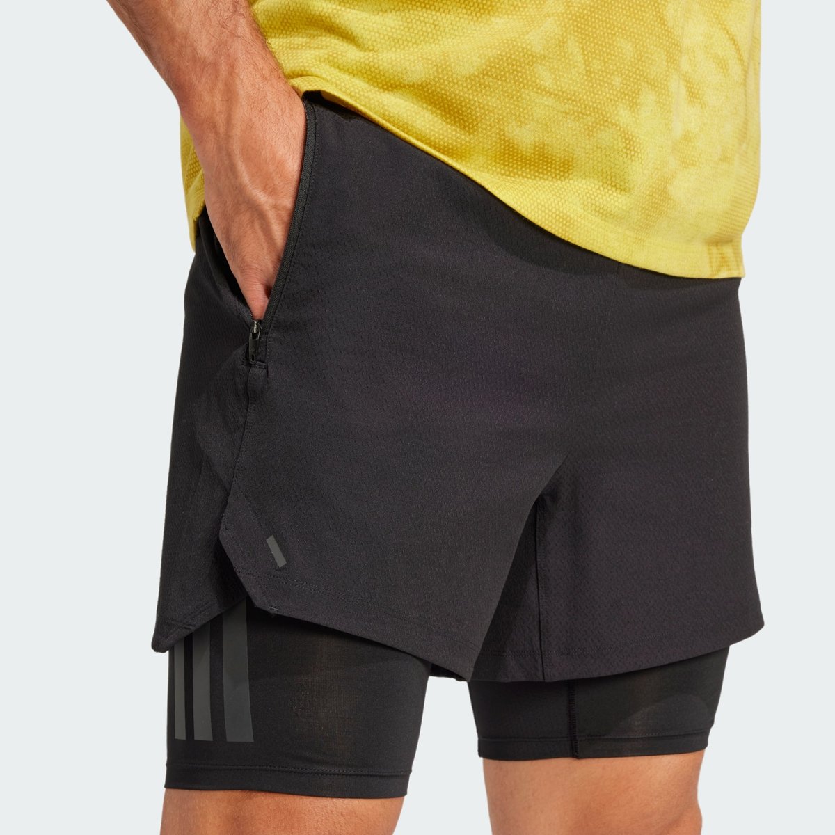Short Primelift 2 En 1 Short Primelift 2 En 1 black / carbon, adidas Performance