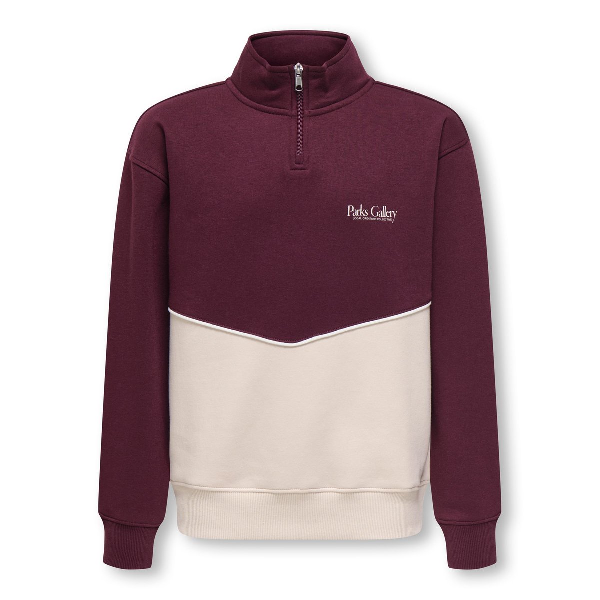 Sweat-Shirt En Polaire moonbeam, ONLY & SONS JUNIOR