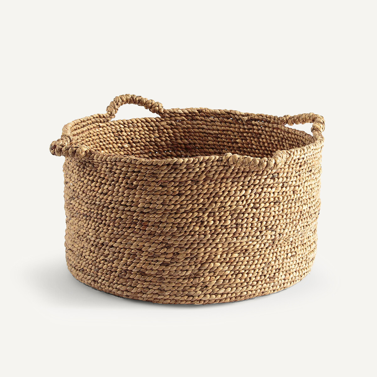 Panier tressé rond H37 cm, Raga naturel, AM.PM