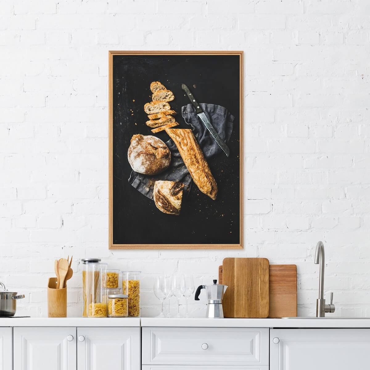Tableau Mural Encadré Pain CUISINE tableaux encadrés, CEANOTHE