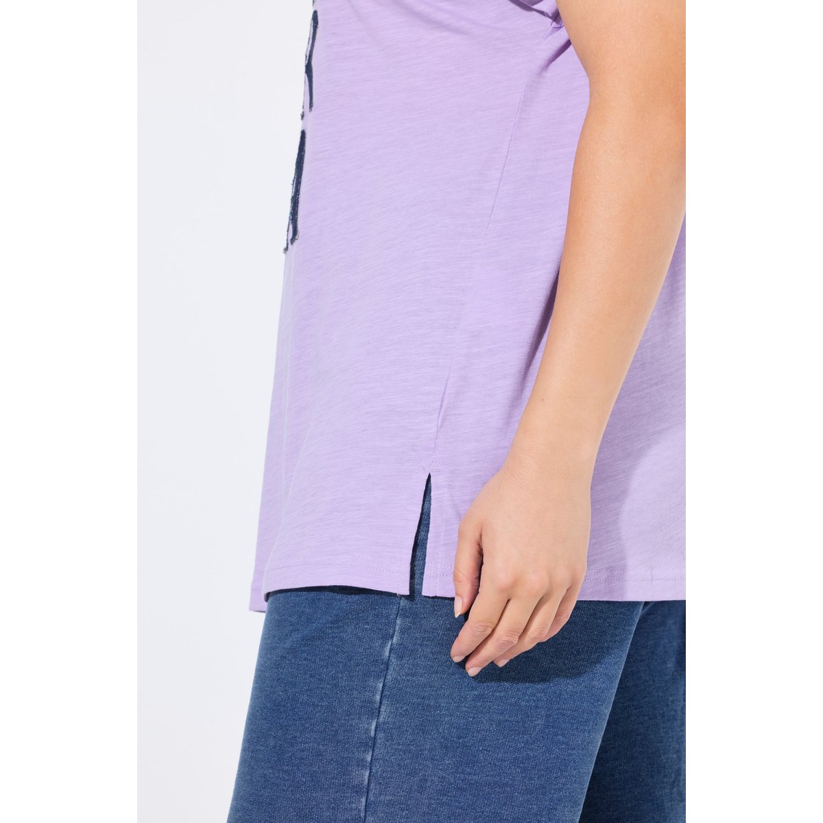 T-shirt oversize lavande, ULLA POPKEN