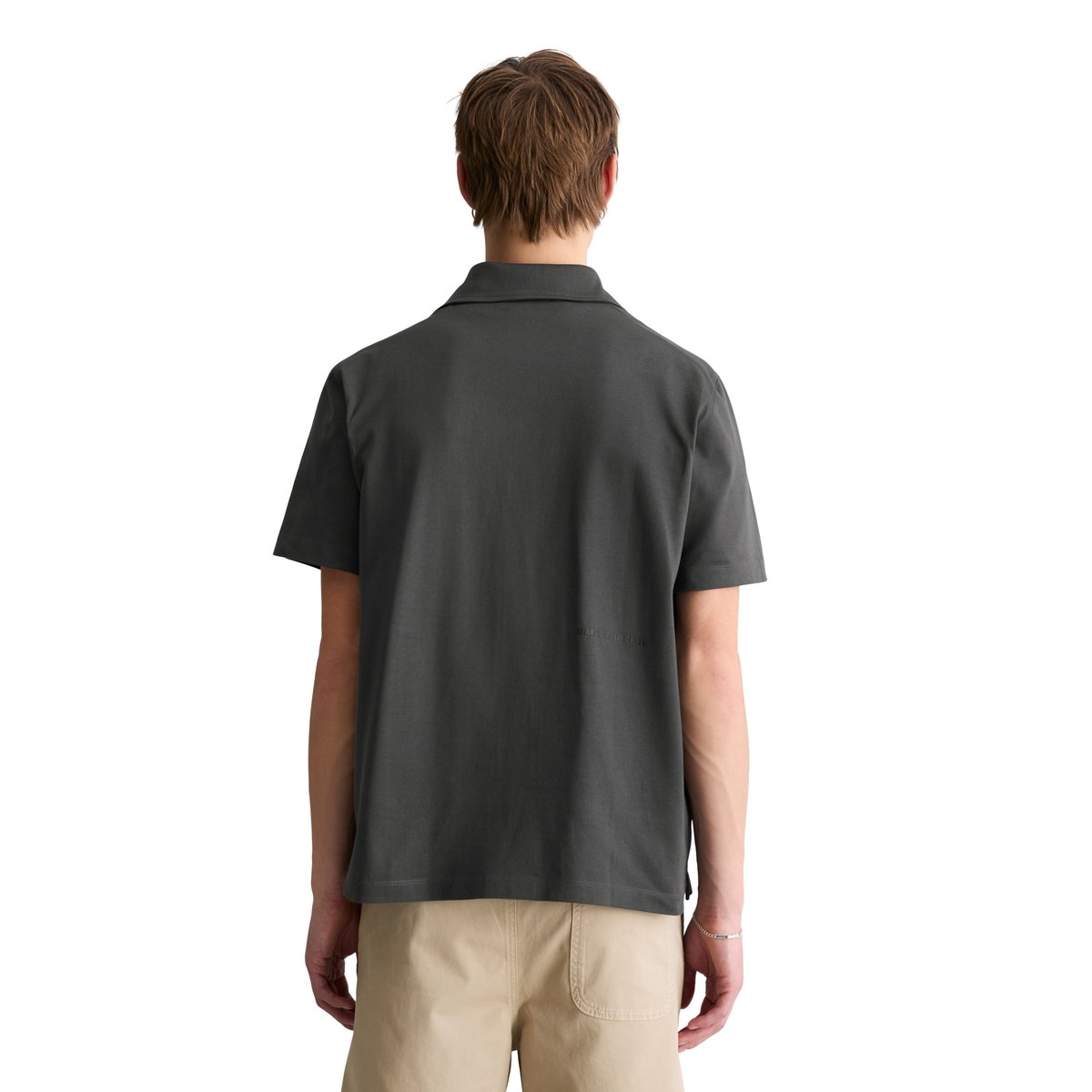 DfC Tee-shirt en jersey oversized en jersey de coton bio épais gris foncé, MARC O’POLO DENIM