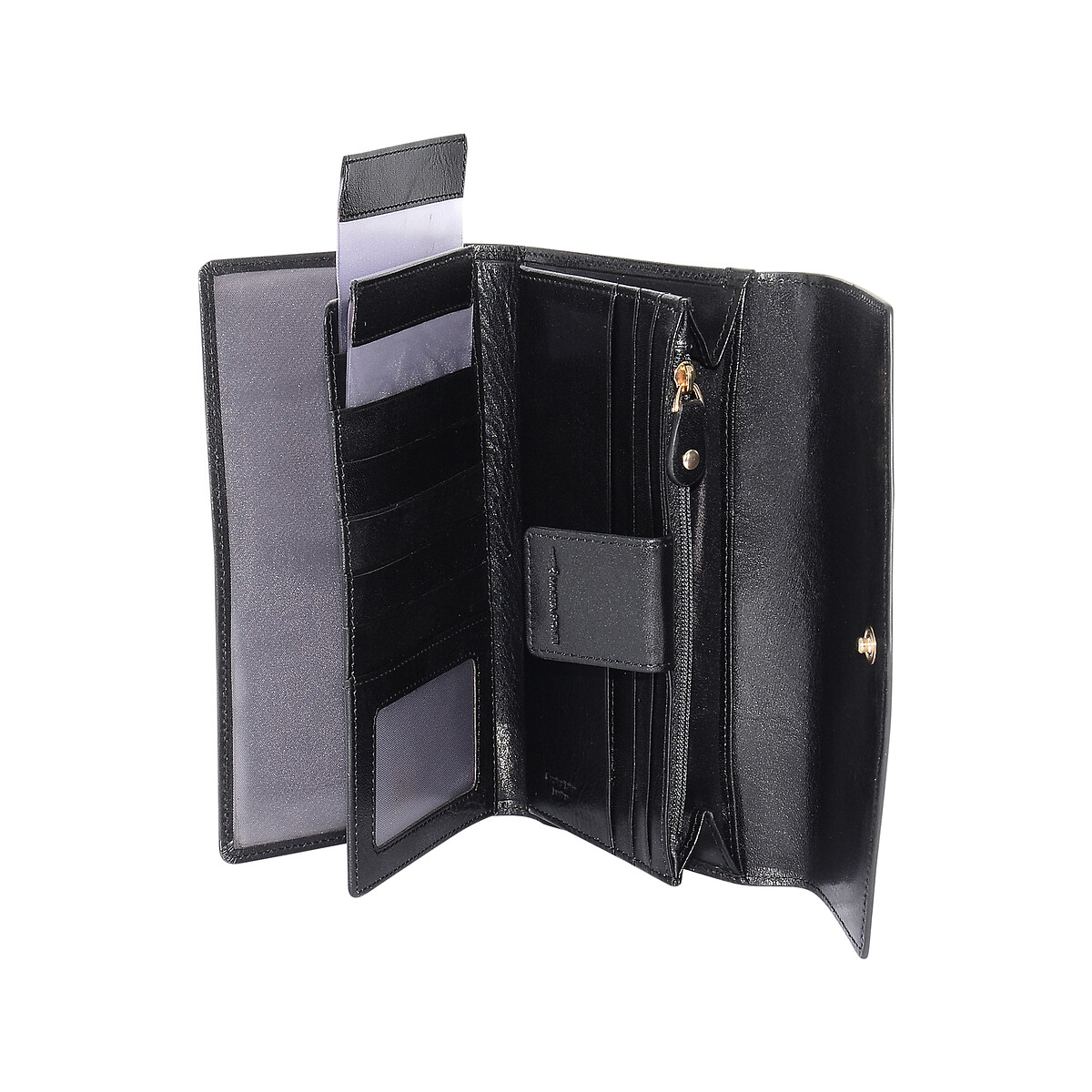 Porta-moedas Prisma 535, MARTA PONTI preto , MARTA PONTI
