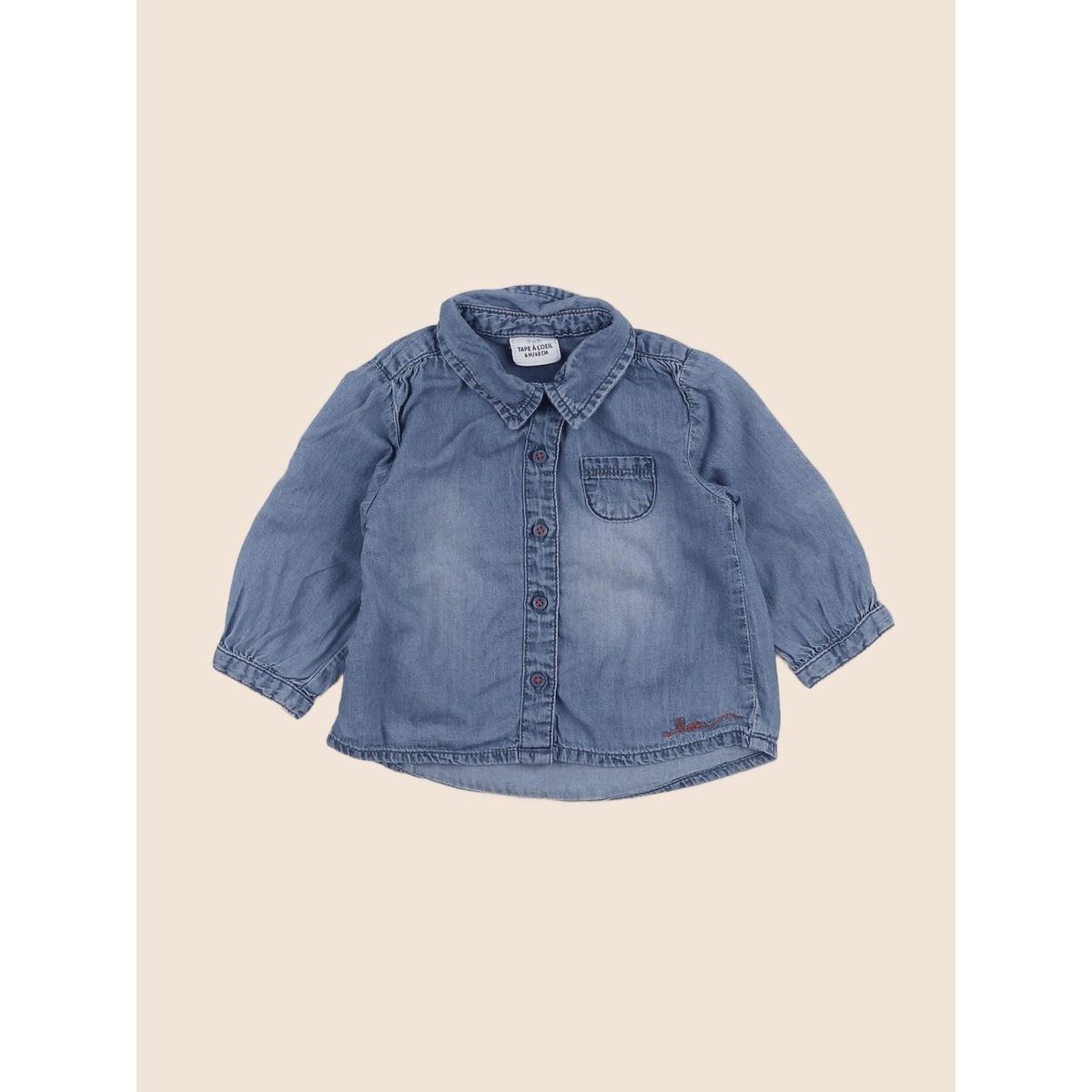 Chemise - Très bon état bleu, TAPE A L'OEIL