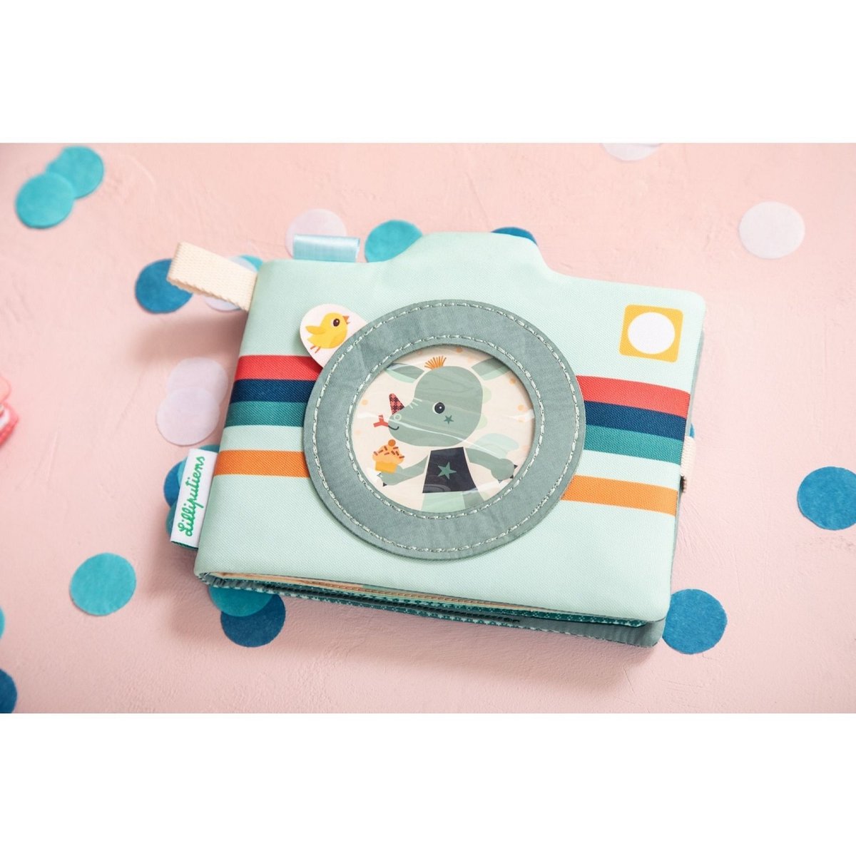 Album photo en tissu Joe multicolore, LILLIPUTIENS