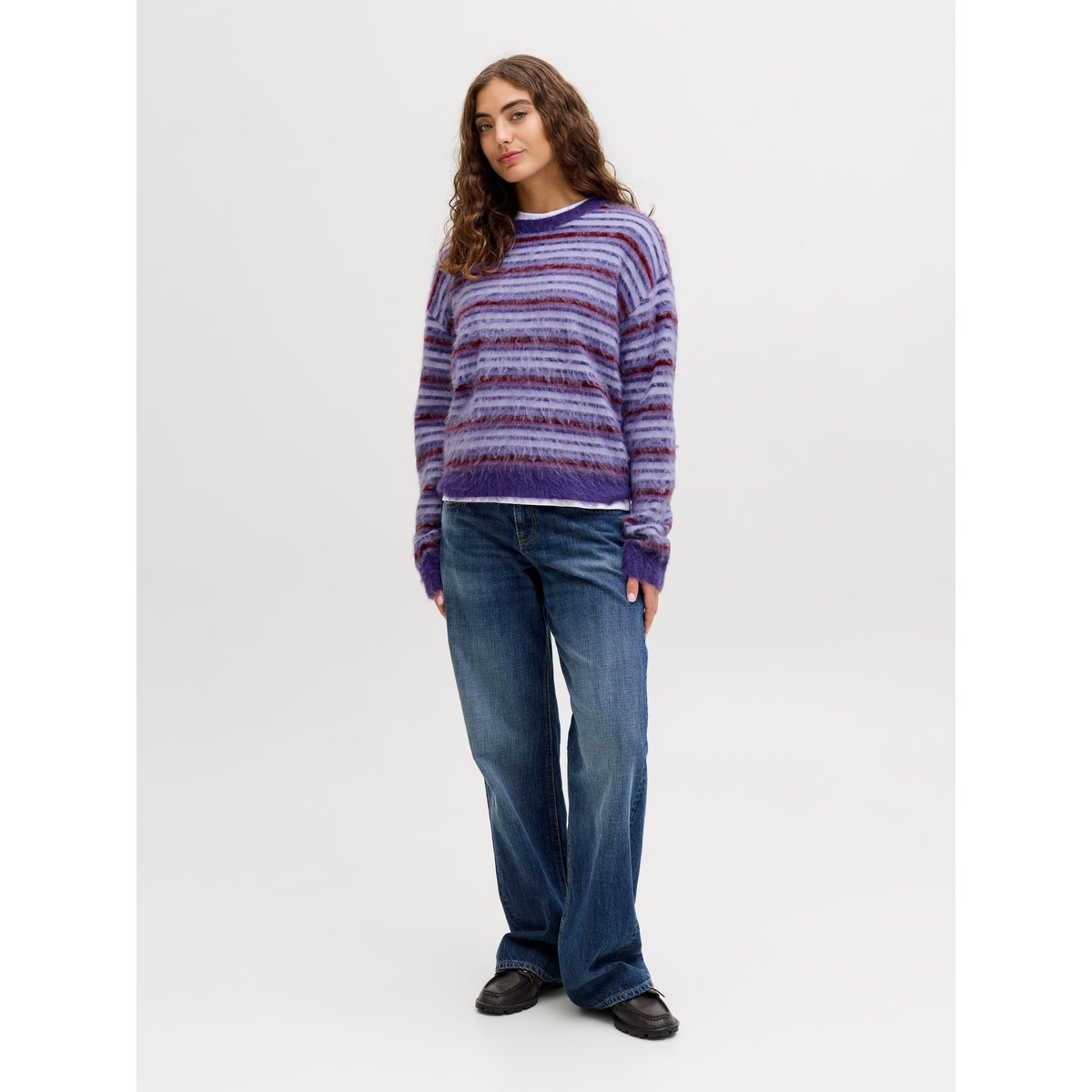 Pull En Maille violette - petunia, JJXX