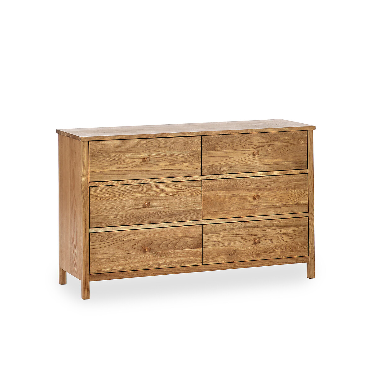 Coxhead 6 Drawer Oak Chest oak, SO'HOME
