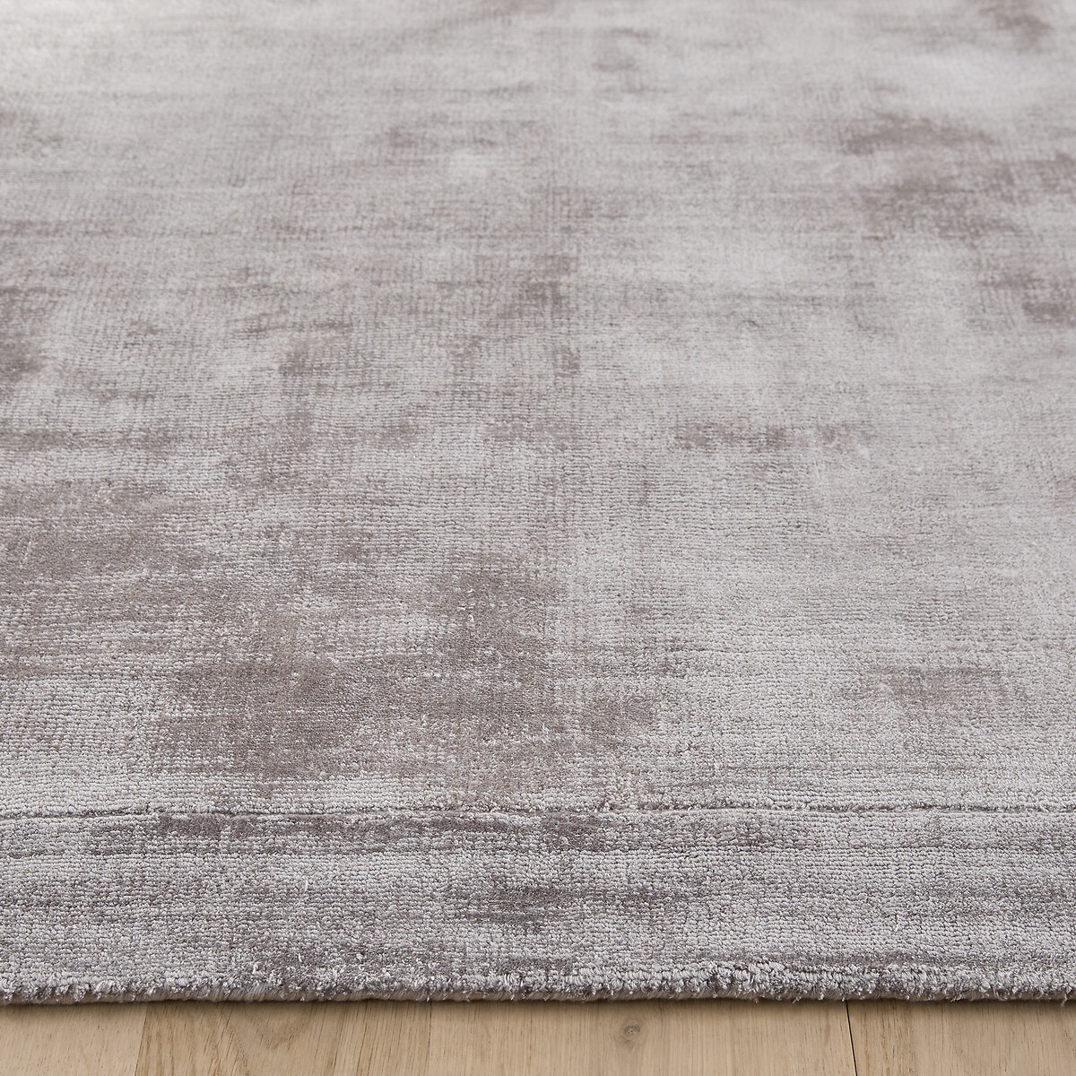 Tapis Tencel™, tissé main, Burada gris clair, AM.PM
