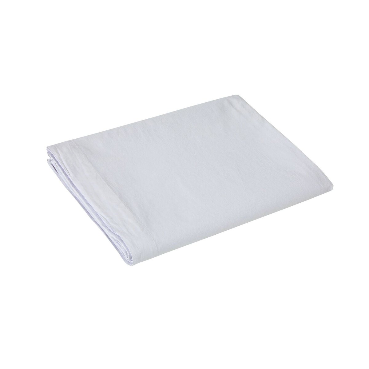 Drap percale lavée - BOHEME perle, BLANC DES VOSGES