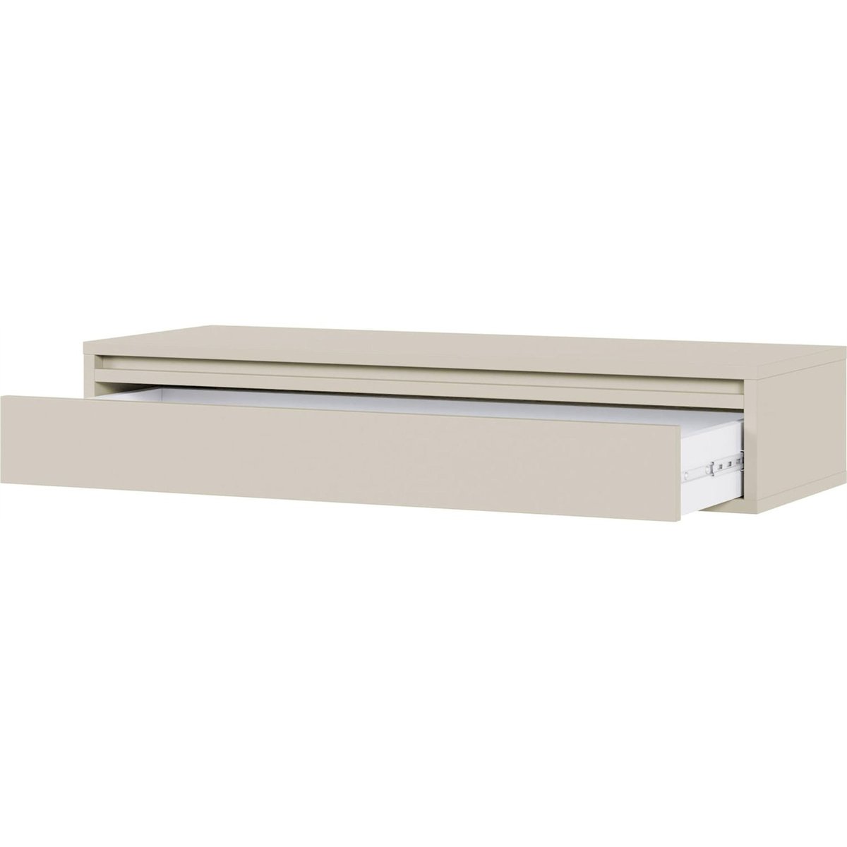 Console murale EVO avec tiroir cachemire, RECOLLECTION