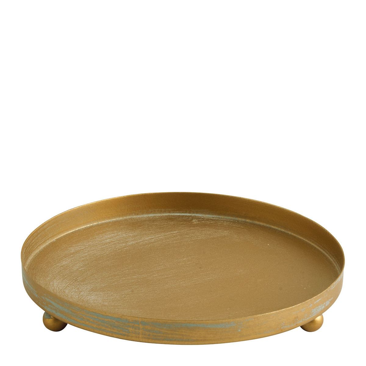 Base métal pour cloche en verre or, MATHILDE M