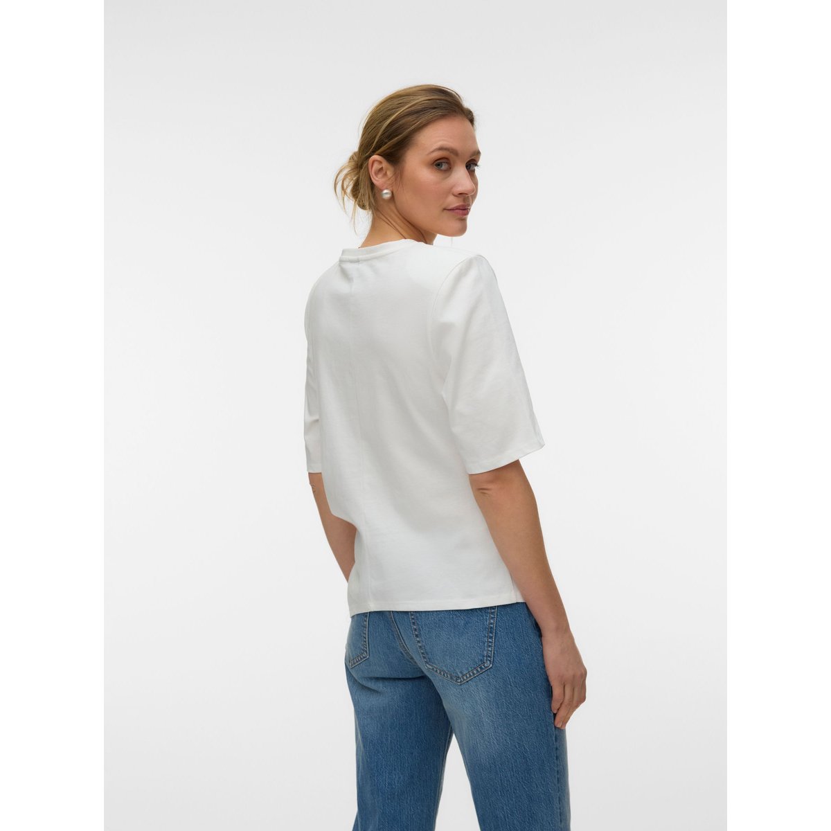 T-Shirt snow white, VERO MODA