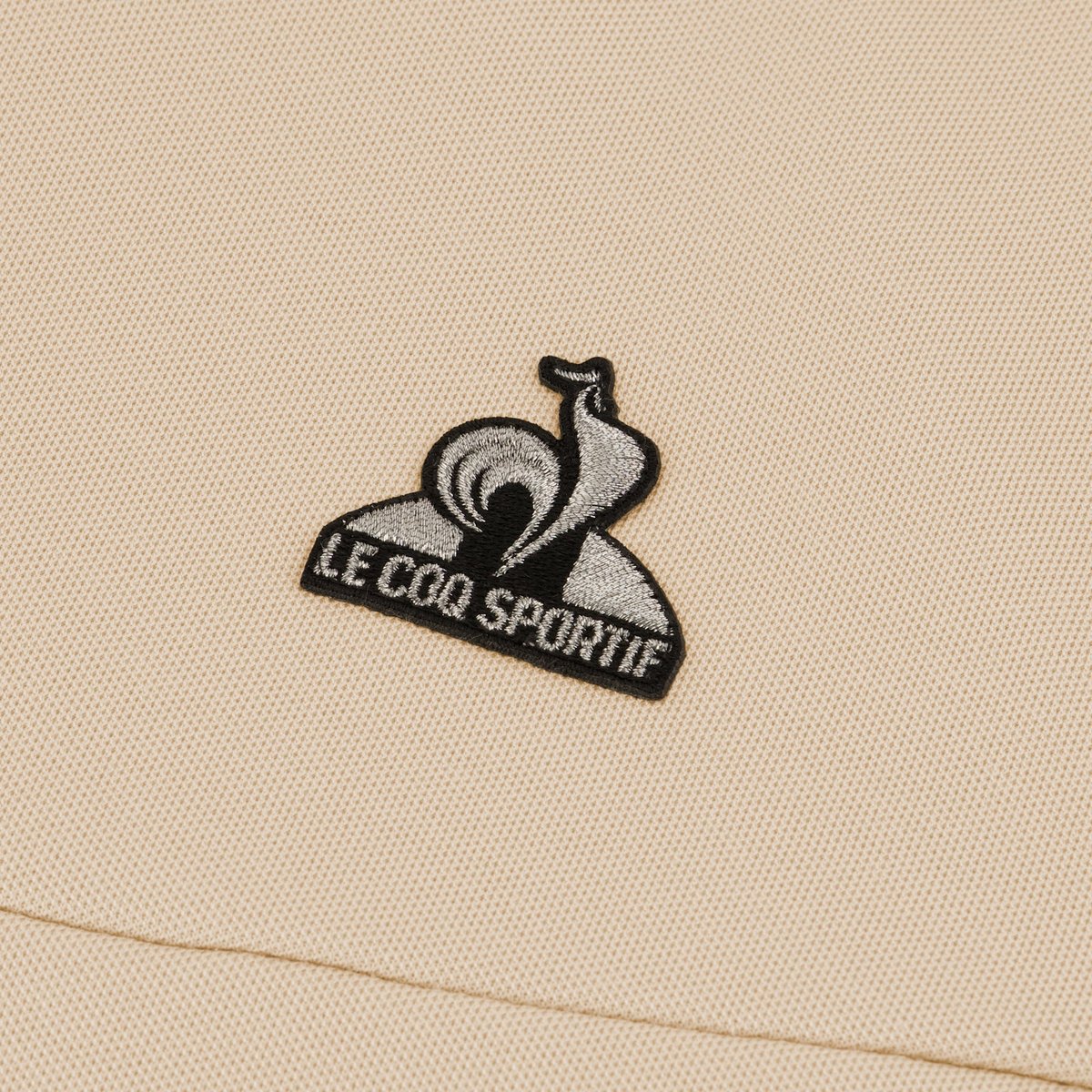 Sweat à capuche Coq d'Argent beige, LE COQ SPORTIF