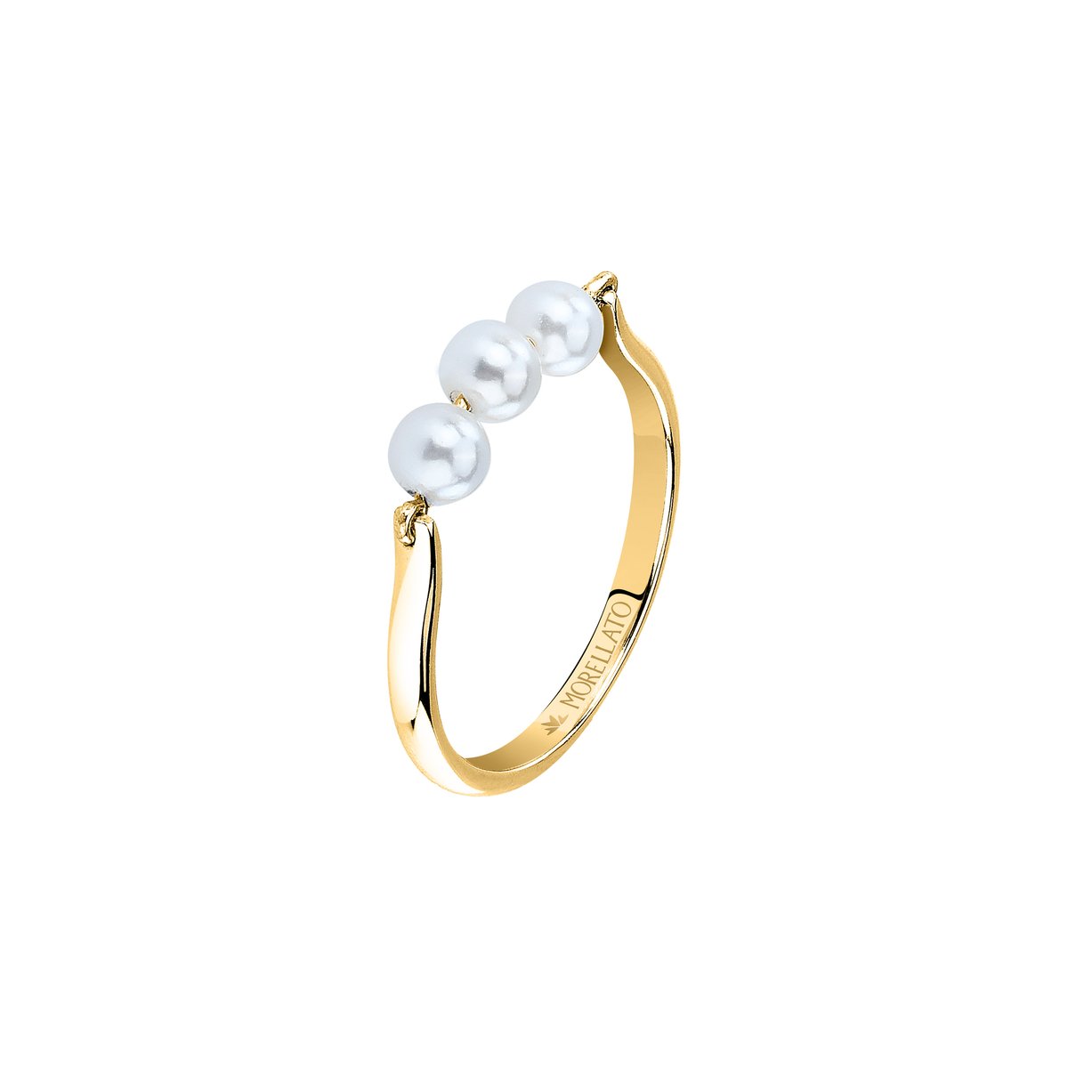 Bague en Argent 925% PERLE CONTEMPORARY or, MORELLATO