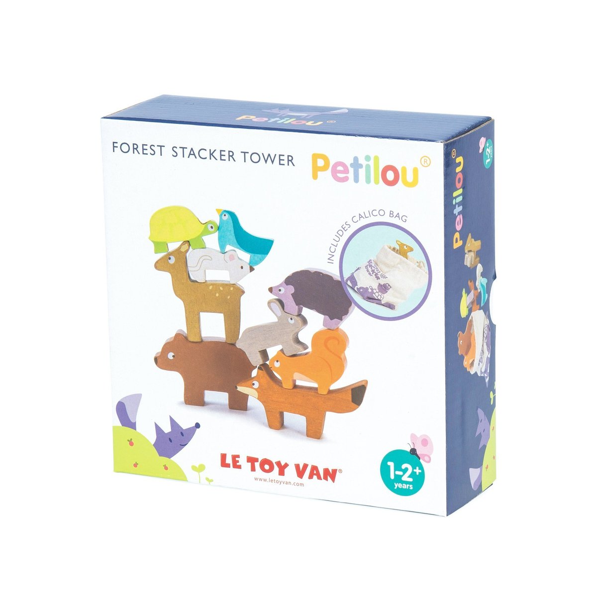 La tour des animaux de la forêt blanc, LE TOY VAN
