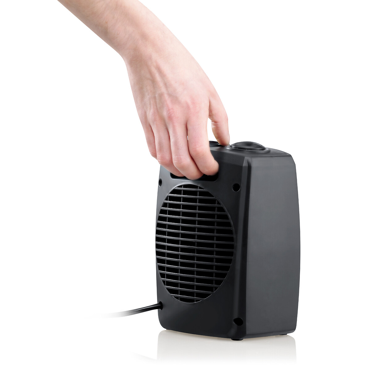 Termoventilador cerâmico PTC, 1500W, 2317FL, da Flama preto , FLAMA