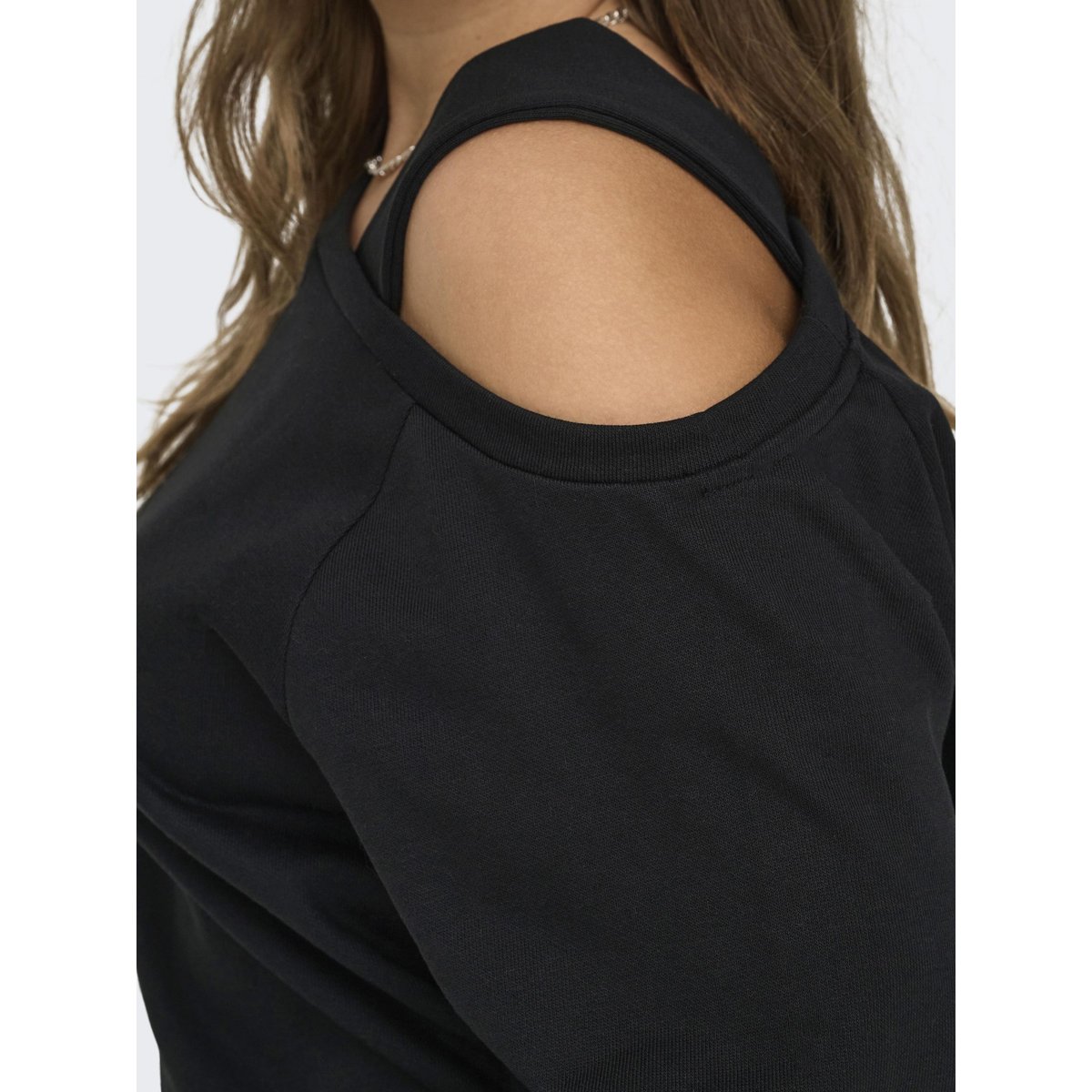 Sweat-Shirt noire - black, ONLY CARMAKOMA