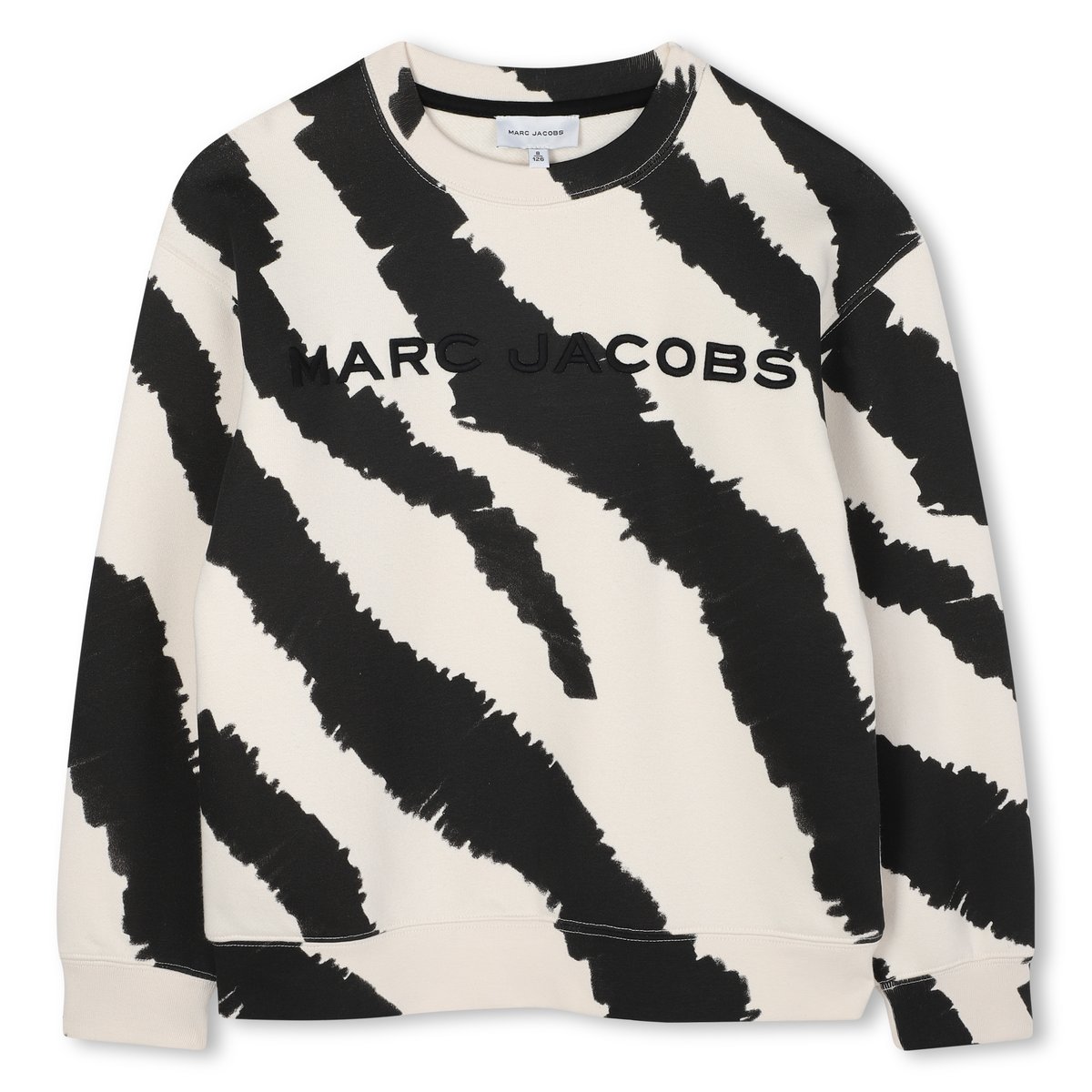 Sweat en polaire de coton black, MARC JACOBS