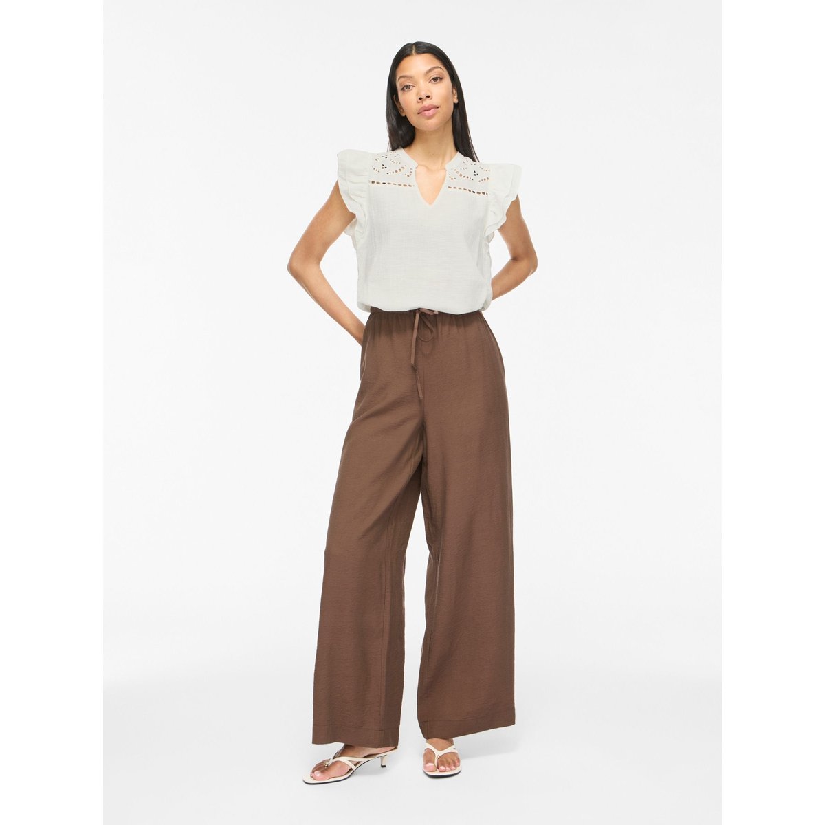 Top Sans Manches blanc - cloud dancer1, VILA