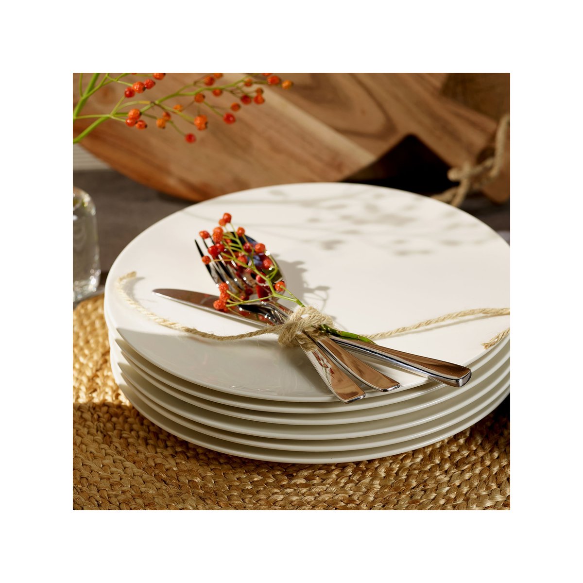 Menagere 30Pcs. VOICE BASIC blanc, VIVO - VILLEROY & BOCH GROUP