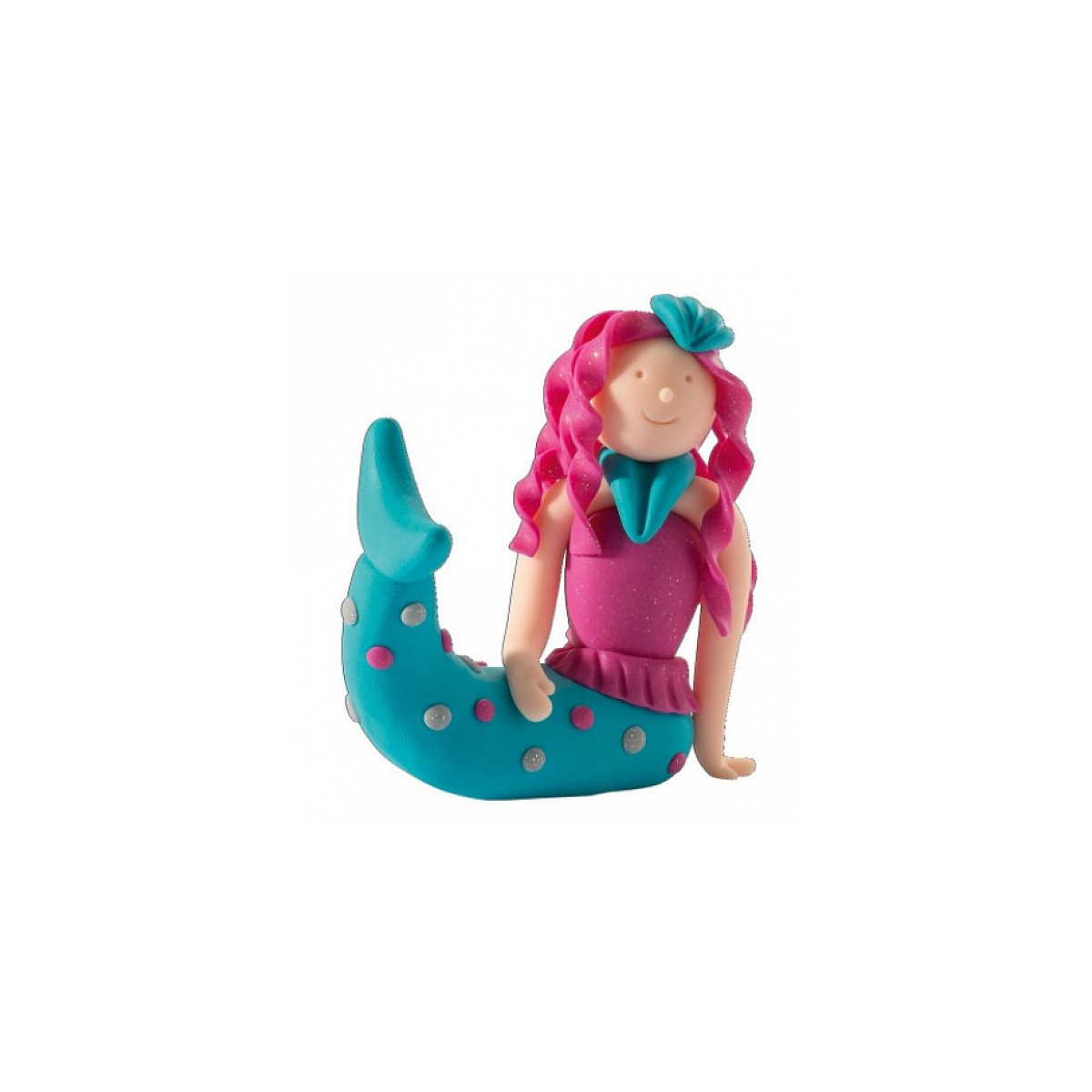 Kit Pate  KIDS Sirenes couleur unique, FIMO