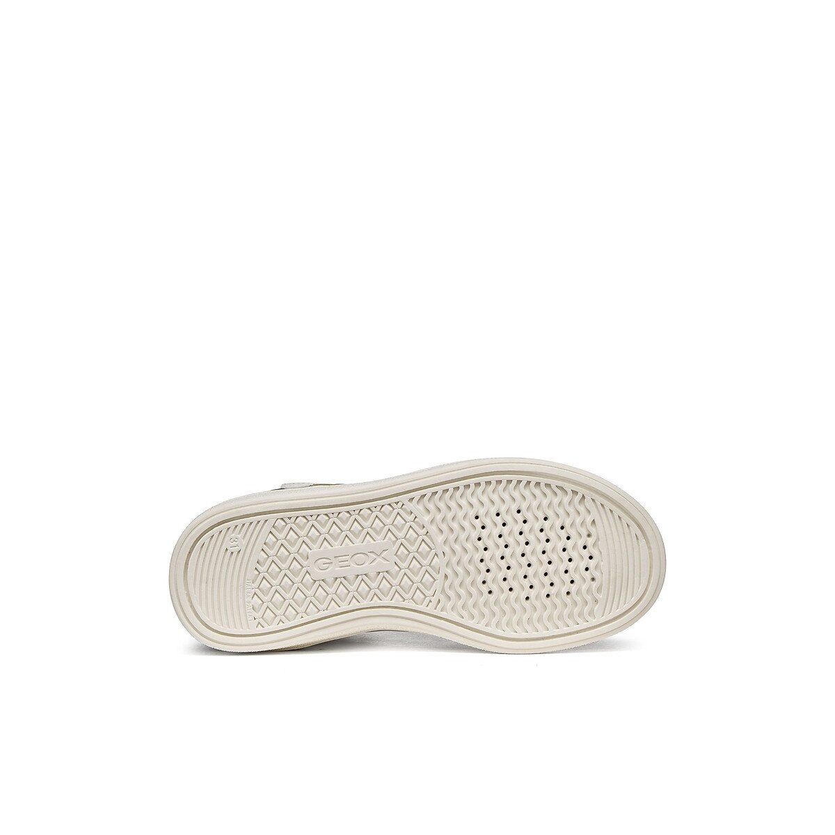 Baskets montantes respirantes, NEW EMBERLIX blanc/noir/or, GEOX