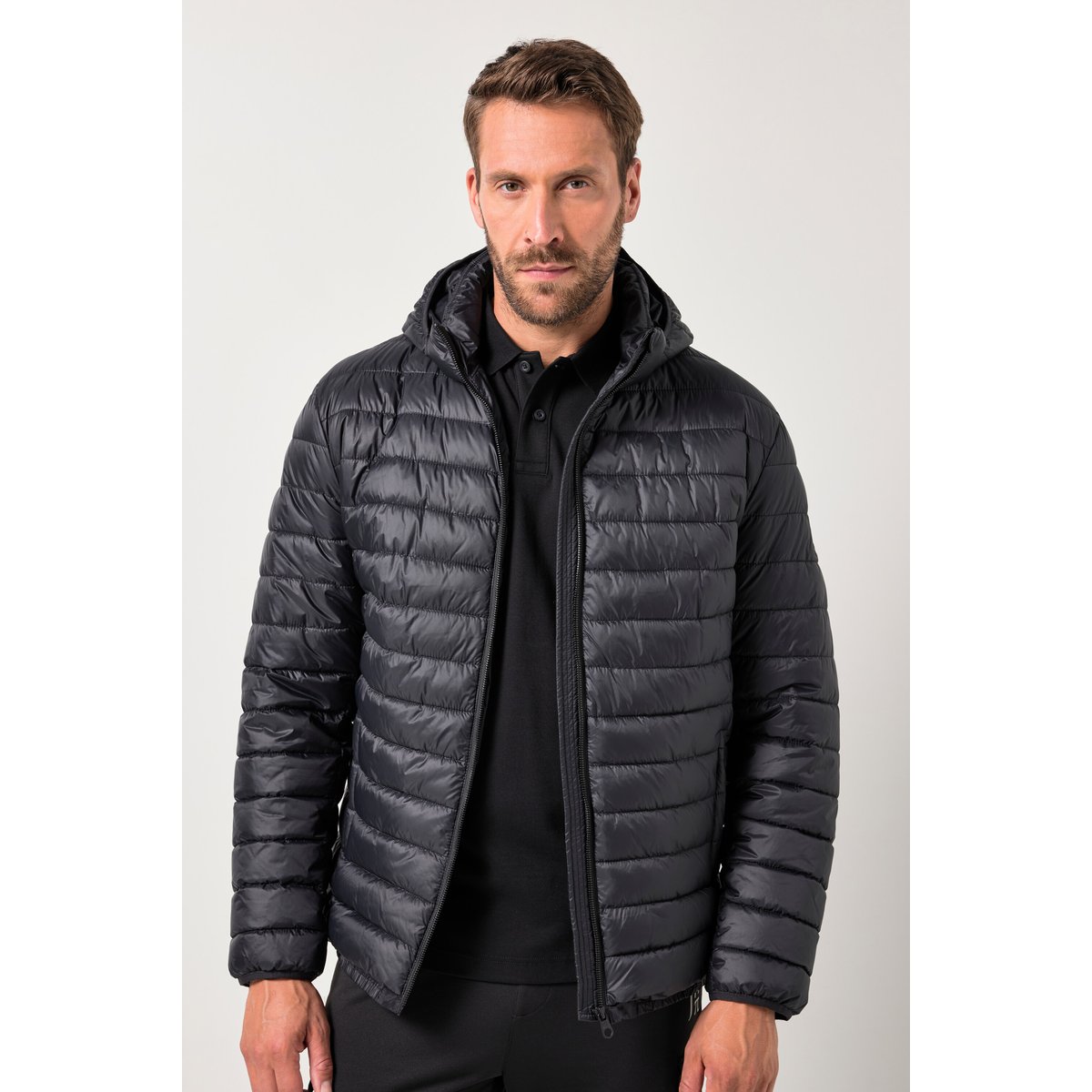 Veste matelassée sans manches noir, JP1880