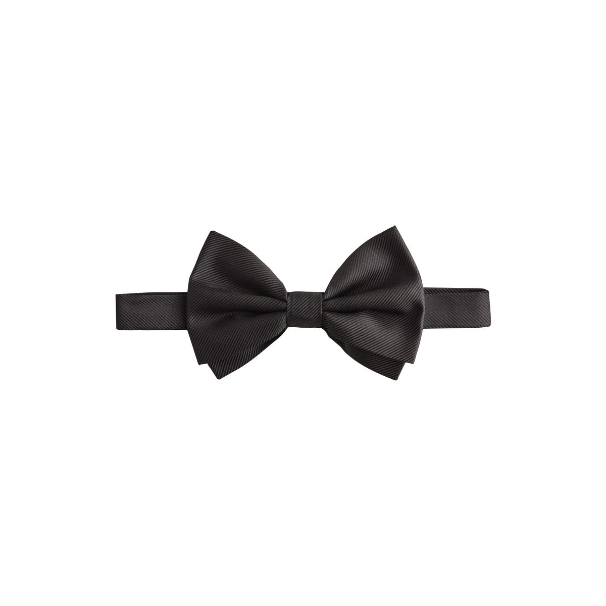 Nœud papillon en soie signature noir, NEXT