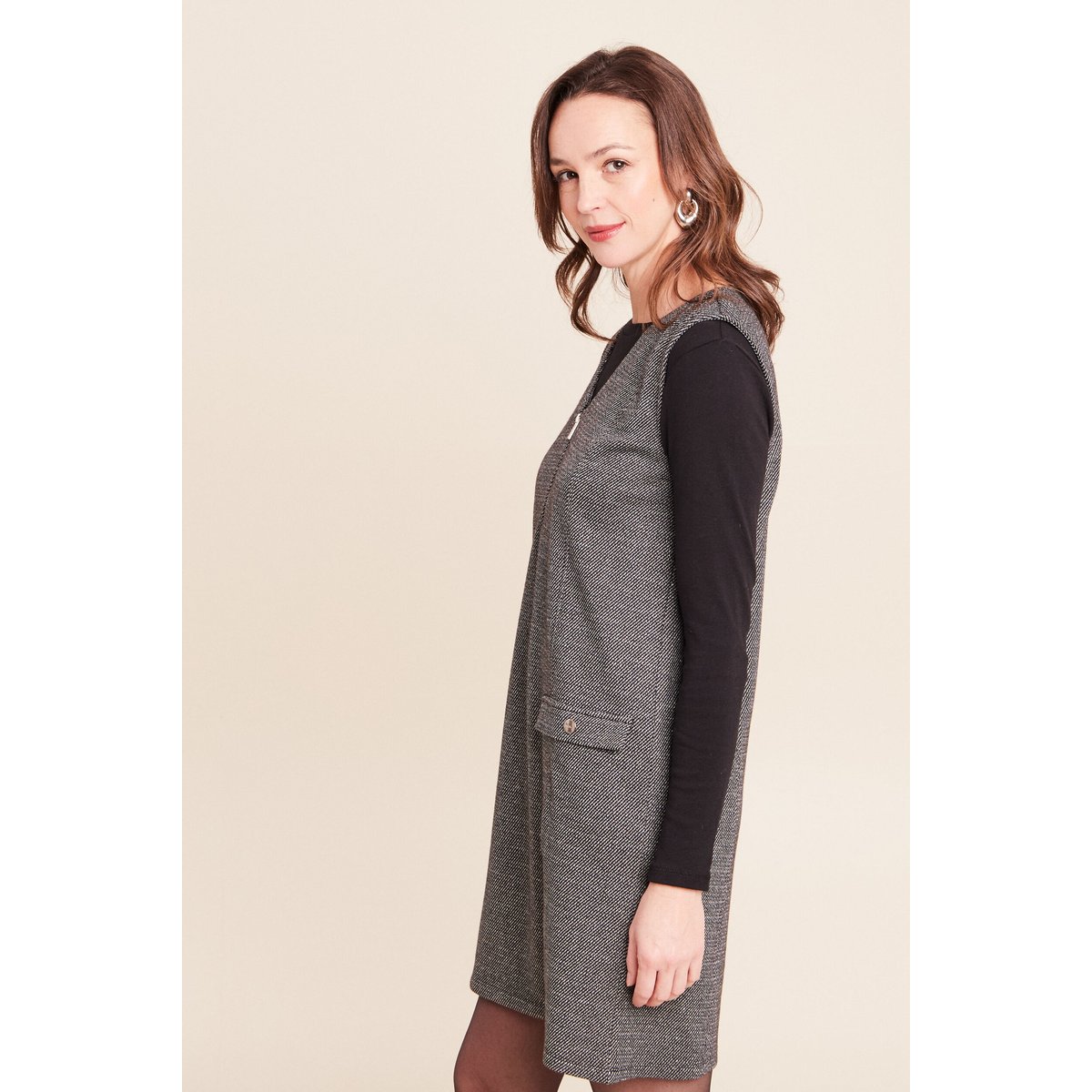 Robe chasuble gris, BREAL