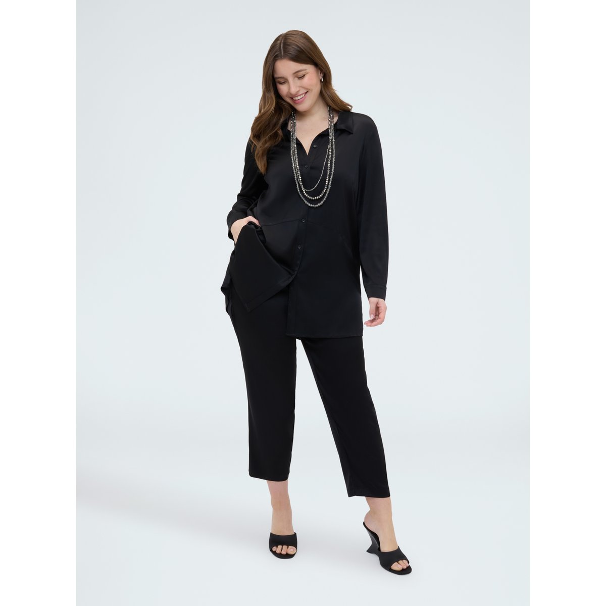 Joggers noir, FIORELLA RUBINO