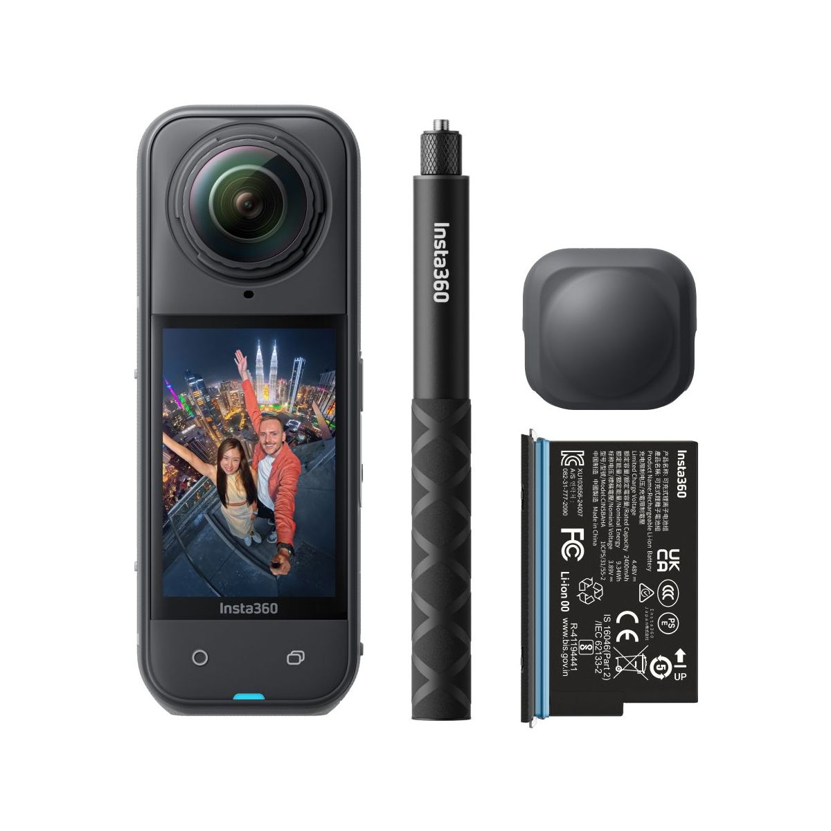 Caméra 360 X5 couleur unique, INSTA360