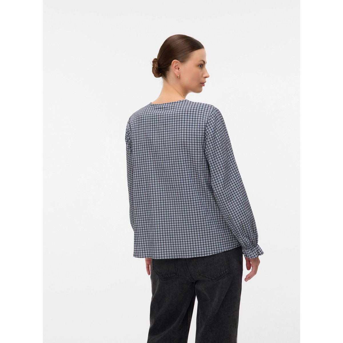 Blouse grise - formal gray, MAMA LICIOUS