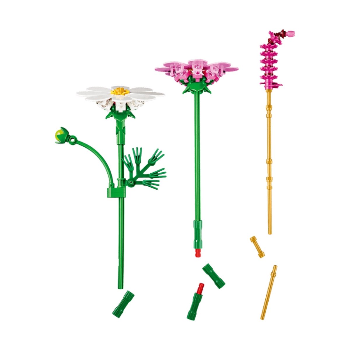 Botanicals Les cosmos multicolore, LEGO