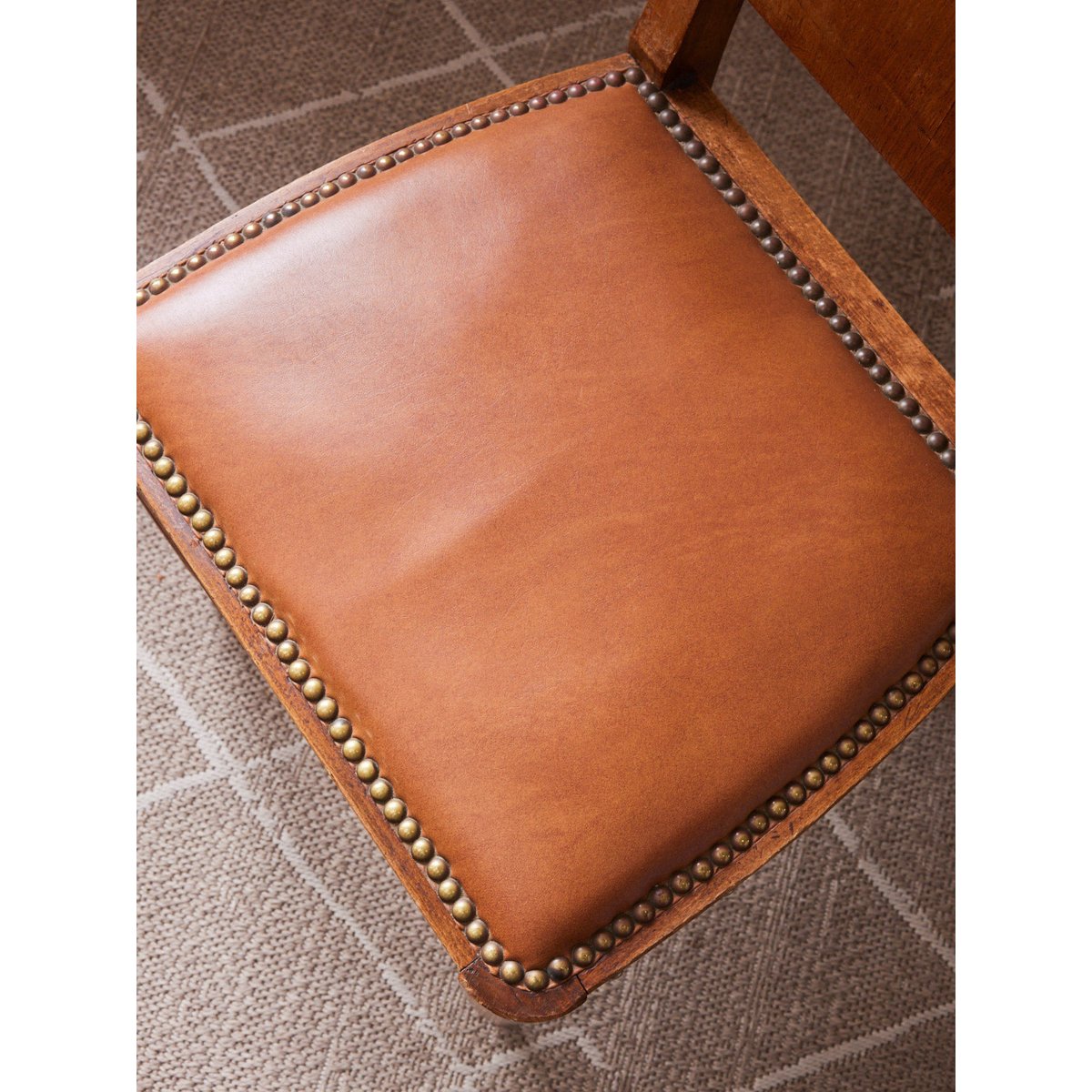 Lot de 4 chaises Art déco Claude N°1341 - Bon état bois clair, DEBONGOUT