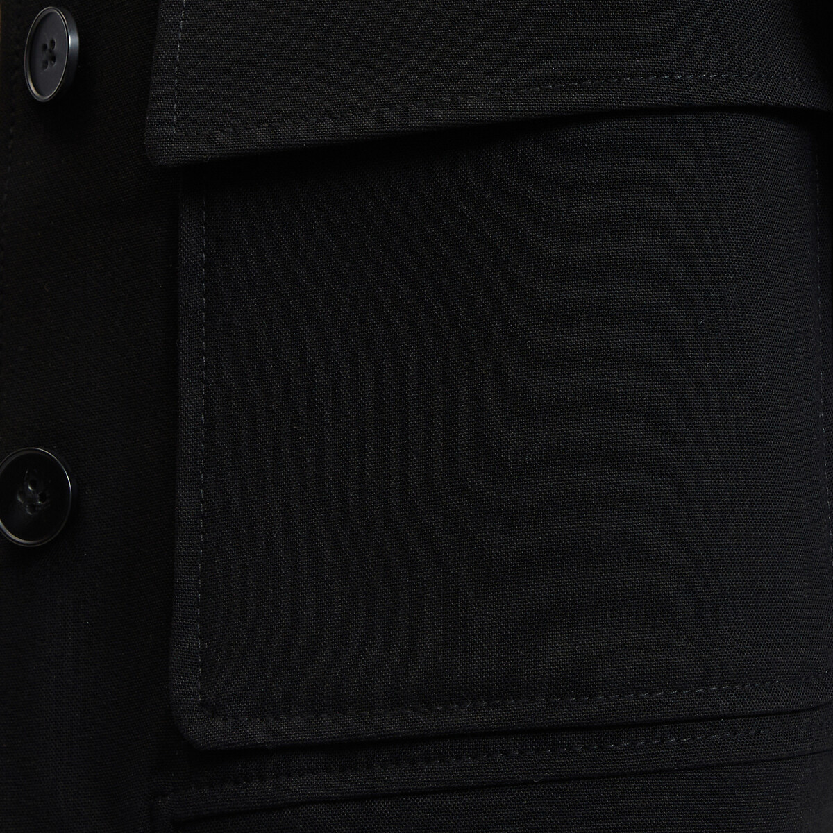 Short Loose-Fitting Jacket black, LA REDOUTE COLLECTIONS