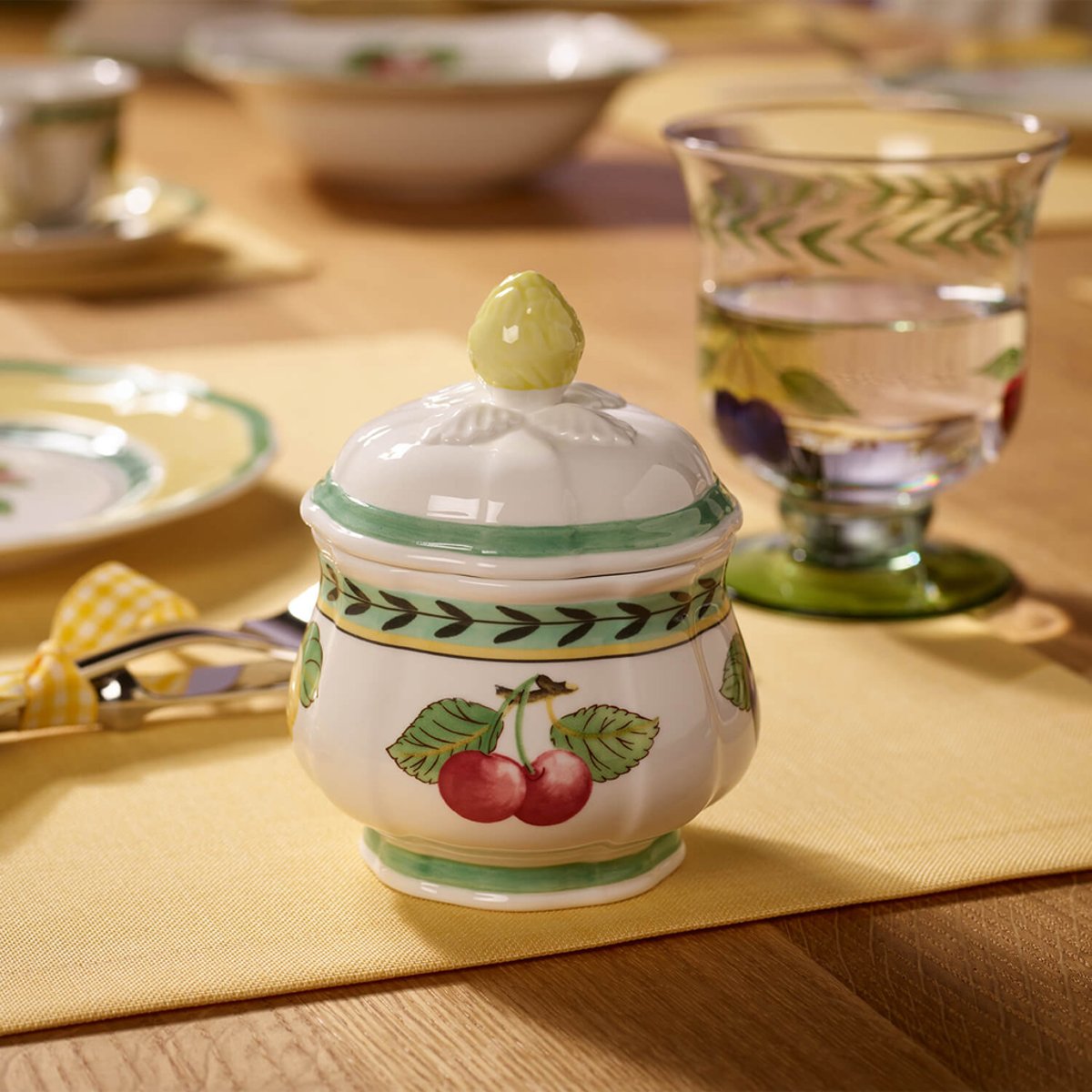 Sucrier 6 Pers. FRENCH GARDEN multicolore, VILLEROY & BOCH