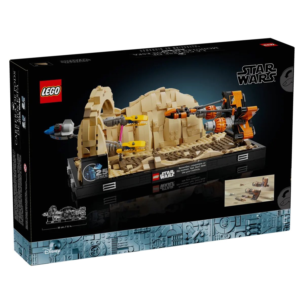 Diorama LEGO Star Wars Mos Espa - Course de Podracers 75380 multicolore, LEGO