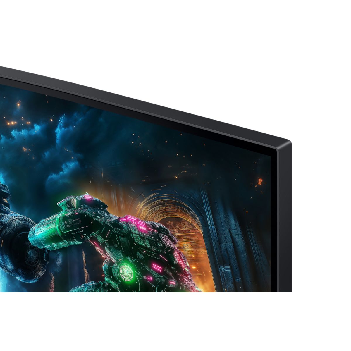 Ecran PC Gamer ODYSSEY G7 37" Incurvé 1000R 4K 165Hz VA HDR 600 HDMI 2.1 AMD FreeSync couleur unique, SAMSUNG