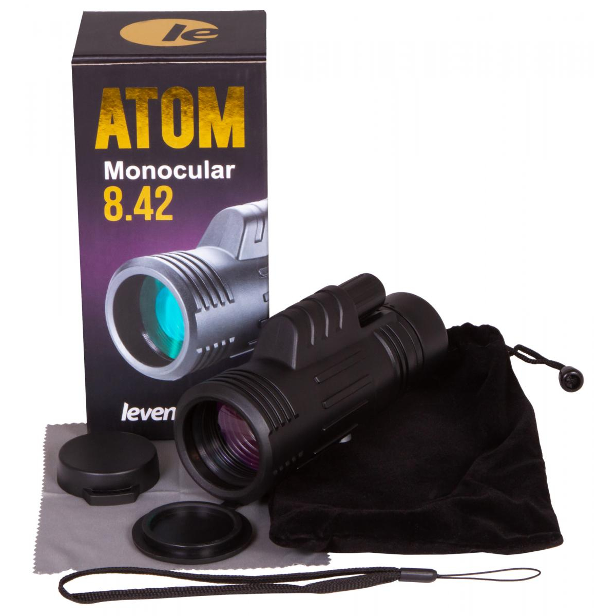 Atom 8x42 monoculaire couleur unique, LEVENHUK