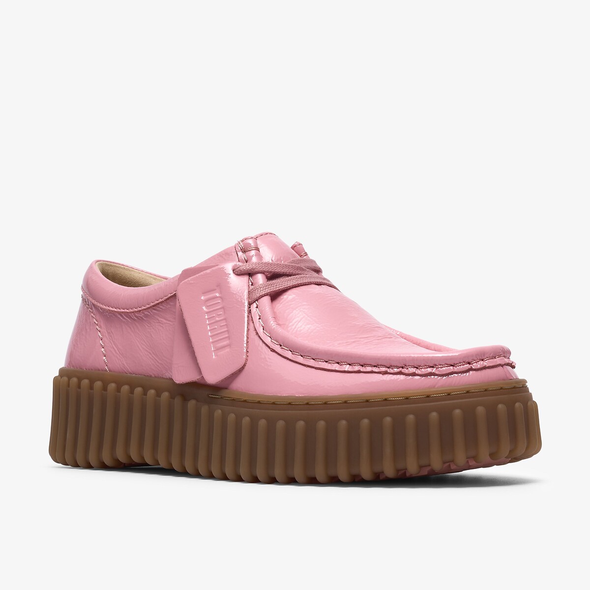 Chaussures vernies en cuir, TORHILL BEE rose verni, CLARKS