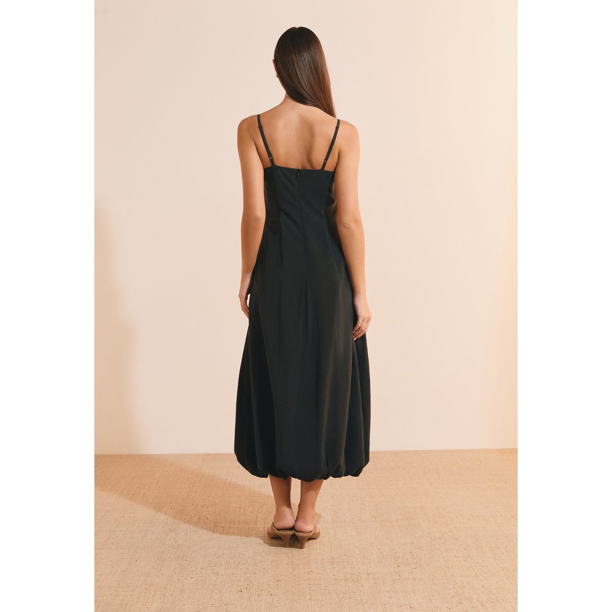 Robe longue boule PAMMY noir, ETAM