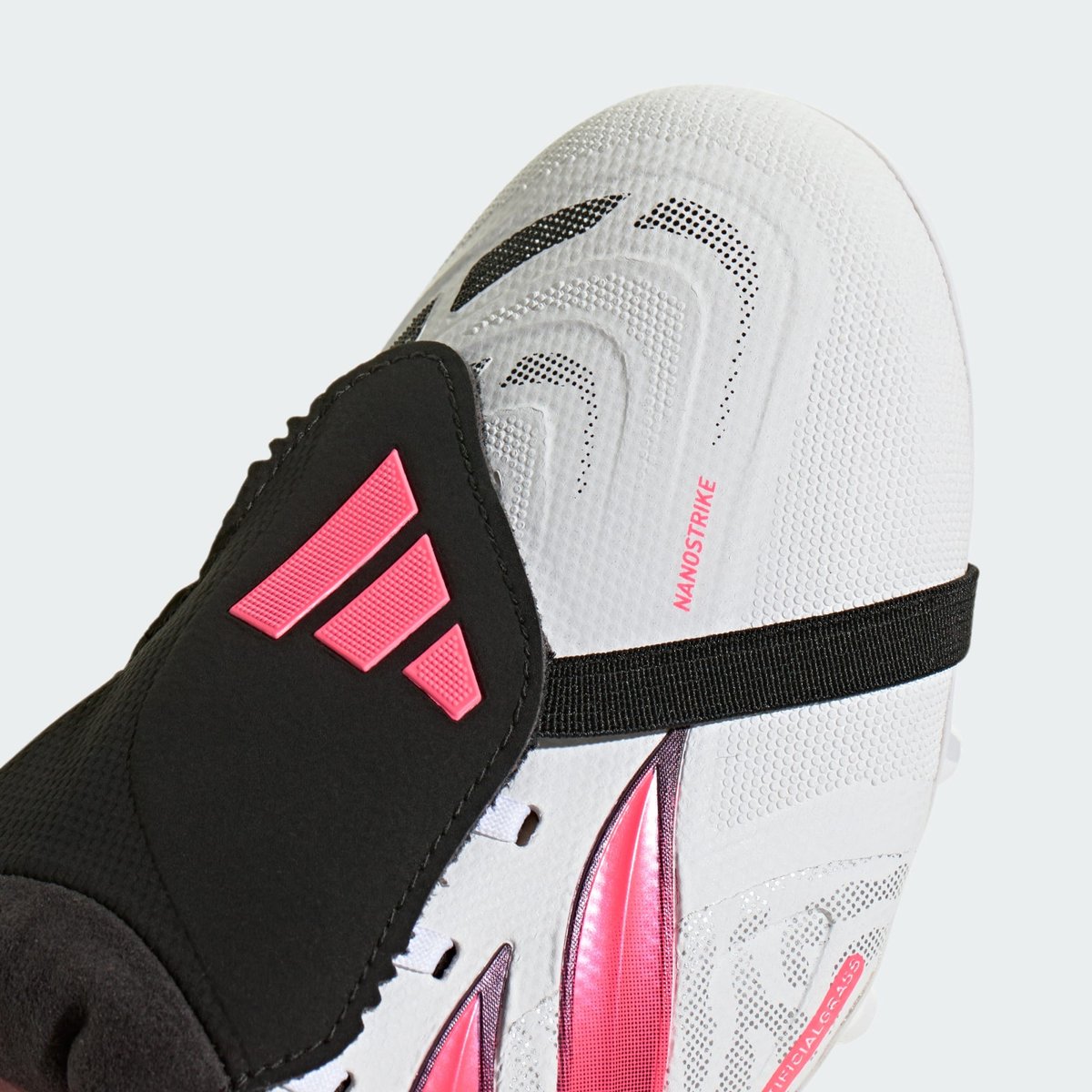 Predator League Fold-Over Tongue Artificial Ground Football Boots Predator League Fold-Over Tongue Artificial Ground Football Boots cloud white / solar turbo / core black, adidas Performance