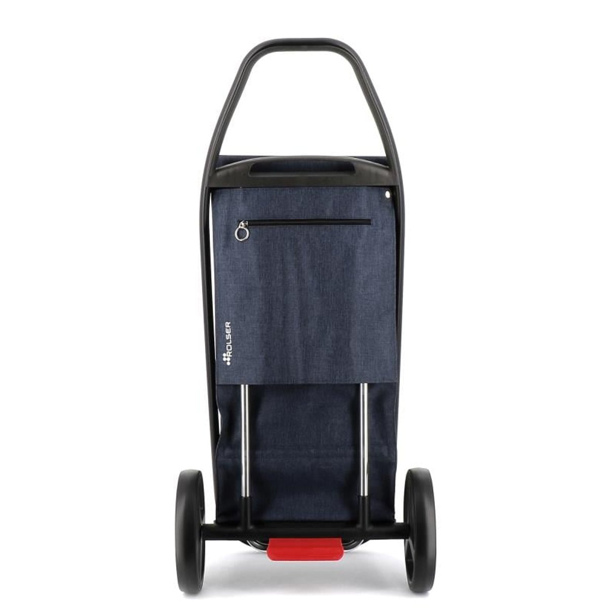 Chariot de course 2 roues COM8 TWEED bleu marine, ROLSER